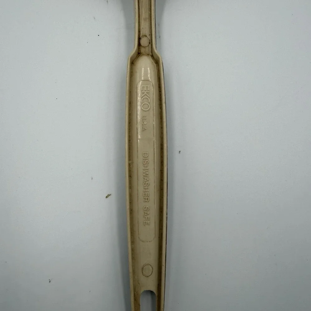 Vintage EKCO Slotted Spatula Turner  USA‎ Mid Century Kitchen Flipper